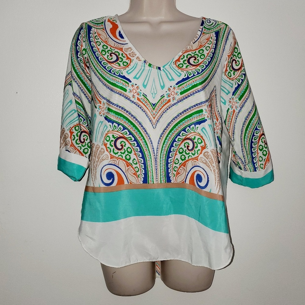 Renee C.  Boho style blouse